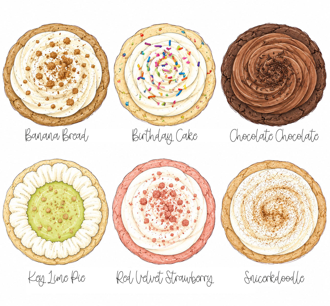Oversized Gourmet Cookies